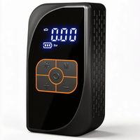 Pompe à air électrique sans fil portable, gonfleur de pneus intelligent multifonctionnel pour voiture, vélo électrique, vélo, gonflage d'urgence pour petits pneus