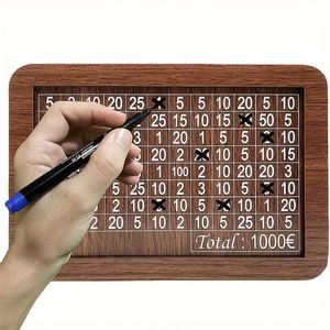 Caja de Ahorros de Madera al por Mayor, Caja de Ahorros Única para el Reto de Ahorro de 10000, Caja de Ahorros con Objetivo de Ahorro y Números - Product Image 4