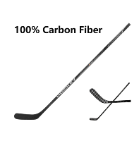 Bâton de hockey sur glace personnalisé 100% fibre de carbone, senior, 65-68 pouces, 360g, point de flexion bas, entraînement en club, match, joueur, athlétique