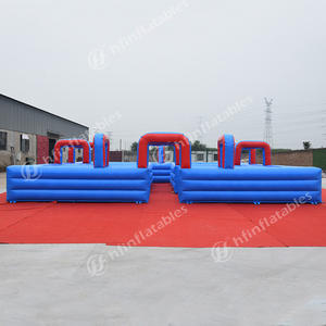 Labyrinthe gonflable d'enfants pour la lutte de pistolet à eau, labyrinthe gonflable vente commerciale labyrinthe gonflable extérieur bon marché pour des jeux d'étiquette de l'eau - Product Image 5