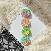 Résine Luminescente Électroplaquée Rose DIY Fait Main Colle Goutteuse Accessoires de Bijoux de Noël