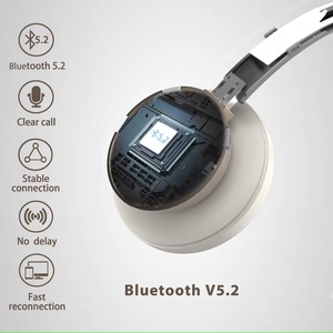 BT-782 sur l'oreille 5.0 bandeau sans fil antibruit casque avec microphone intégré pour ordinateur portable centre d'appel bureau - Product Image 2
