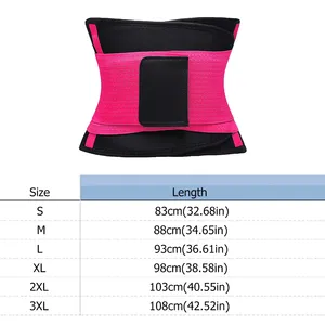 Kadınlar için bel eğitmen şekillendirici ter kemer kilo kaybı karın vücut şekillendirici kuşak nefes Shapewear spor bel modelleme kayışı