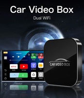 Caja de video para coche multifunción inteligente inalámbrica CarPlay 3 en 1, adaptador original Android Auto con doble WiFi, universal, al por mayor.