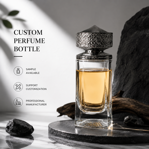 Bouteilles <span class=keywords><strong>de</strong></span> <span class=keywords><strong>parfum</strong></span> vides en verre personnalisées professionnelles <span class=keywords><strong>de</strong></span> 103 ml avec col serti et bouchon galvanisé – Vente en gros - Product Image 1