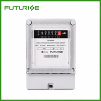 Compteur d'énergie électrique analogique monophasé DDS6866 personnalisé à faible coût pour le marché international