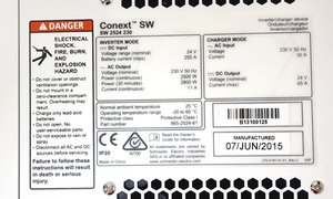 865-2524-61 <span class=keywords><strong>Conext</strong></span> เครื่องชาร์จแบตเตอรี่ 2.8kW 24V PLC - Product Image 5