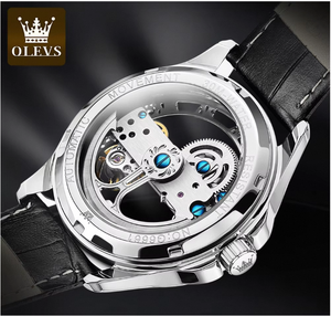 Relojes de Pulsera Mecánicos Automáticos de Lujo con Tourbillon para Hombre, Resistentes al Agua, con Logotipo Personalizado OEM 6661 - Product Image 4