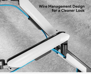 Nouveau <span class=keywords><strong>support</strong></span> pliable à <span class=keywords><strong>double</strong></span> <span class=keywords><strong>moniteur</strong></span> en aluminium 15KGS <span class=keywords><strong>support</strong></span> de pince 360 <span class=keywords><strong>support</strong></span> de <span class=keywords><strong>moniteur</strong></span> de <span class=keywords><strong>bureau</strong></span> noir rotatif pour écran - Product Image 4