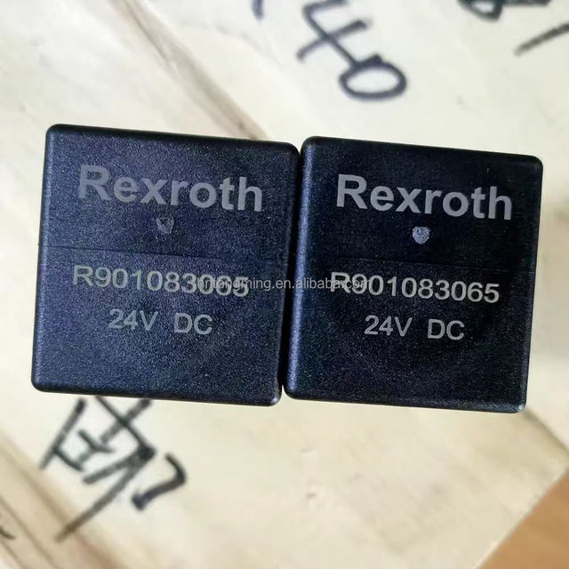 New R934000451 930056069 901083065 Hydraulic Pump Winding Solenoid Valve Coil Construction Machinery Part for Retail 12VDC 24VDC