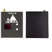 Récepteur vidéo FPV PEAK THOR R78 7 2G 8G 40CH avec écran numérique, module RX sans fil pour drone FPV RC