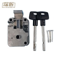 Pièce de rechange ATM 0090008257 Serrure et clés NCR Serrure et clés de coffre-fort NCR 009-0008257 avec garantie de 90 jours Original Neuf en stock