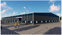 Diseño de Fábrica de Casas Prefabricadas de Estructura de Acero Ligero Económico para Propietarios de Negocios en Filipinas y Vietnam