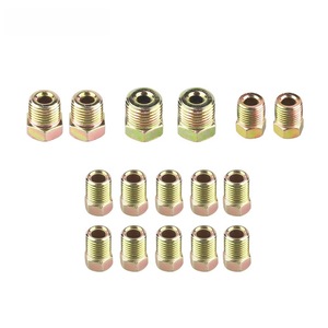 Assortiment de raccords de conduite de frein en laiton Mrhello, connecteurs de tubes hydrauliques en acier - Product Image 1