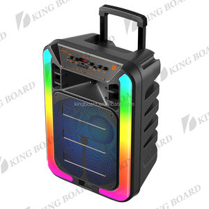 Enceinte portable sans fil GTS pour DJ, fête en plein air, multifonction, chariot avec TWS&FM&USB, 15 pouces, GTS-1937, prix d'usine - Product Image 2