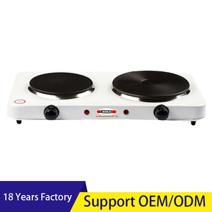 厂家价格家用电炉双燃烧器1000 1500瓦实心热板 - Product Image 2
