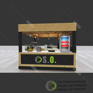 Interior design bar bancone bar legno chiosco caffè <span class=keywords><strong>fuori</strong></span> strada chiosco fast food all'aperto stand - Product Image 4