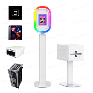 Chất lượng cao 10.2/10.9/11/12.9 "iPad Photo Booth kim loại trường hợp 12.3/13" bề mặt Pro Photo Booth đám cưới Salsa tự photobooth - Product Image 3