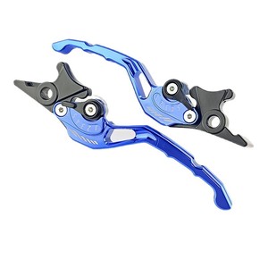 Qiangye CNC Dual Disc Brake Lever 8mm Front Rear Brake Clutch Levers For Motorcycle With Black Red Blue Silver Gold <b>Titanium</b> - Product Image 4