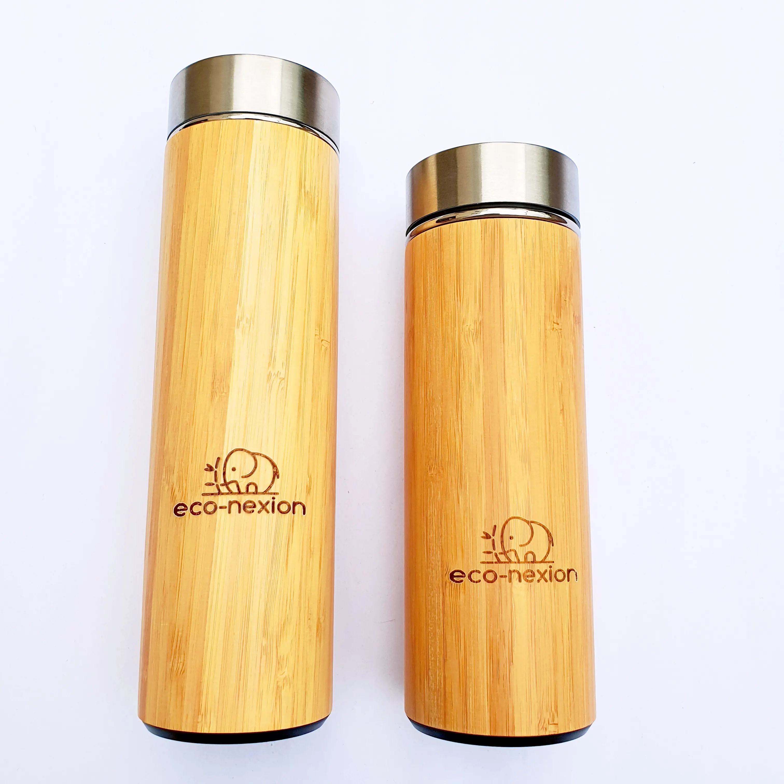 A 2024 Reusable Double wall bamboo Thermoses Vacuum Insulated Stainless Steel tumbler bamboo tea tumbler,bamboo bottle