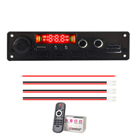Module amplificateur 10W 5.1 avec décodeur MP3, USB, AUX, TF, radio FM, micro et télécommande pour haut-parleur DIY, audio domestique et automobile