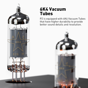 Fosi Audio P2 Amplificatore Integrato Portatile per Cuffie, Amplificatore a Valvole Mini HiFi Stereo con Bassa Rumorosità per Cuffie - Product Image 5