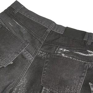 Jeans de Pierna Ancha con Estampado Digital Personalizado al por Mayor, Pantalones Casuales Modernos de Estilo Urbano, Hip Hop y Rap para Hombre - Product Image 5