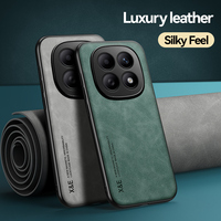 Coque Arrière en Cuir Personnalisée Antichoc Peau de Mouton Pour Xiaomi Redmi Note 15 14 13 12 11 10 4G 9 8 Pro Plus 5G 12S 11S 10S