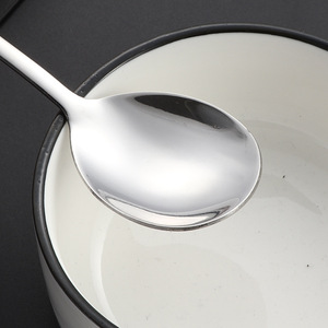 Cuchara de acero inoxidable 304, serie 1010, cuchara para postre, cuchara para hotel, cuchara para restaurante, tenedor - Product Image 4