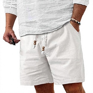 OEM Customized <b>Mens</b> <b>Shorts</b> with Front Logo 100% Cotton Breathable <b>Elastic</b> <b>Waist</b>-Wholesale All Sizes & Colors Available - Product Image 1