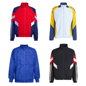 Giacca da <span class=keywords><strong>Calcio</strong></span> 2024, Antivento con Zip Lunga, Tuta in Nylon, Giacca a Vento Premium per Allenamento Calcistico e <span class=keywords><strong>Sportivo</strong></span> - Product Image 2