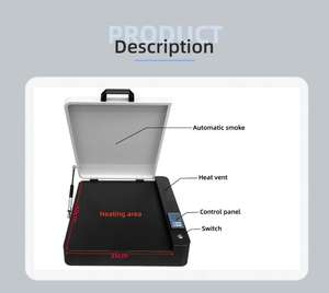 Vente chaude A1 A3 Machine de séchage et de durcissement par chauffage de film polyester en poudre DTF Four automatique Neuf Four de séchage DTF A1 - Product Image 4