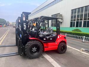 FLIFT <strong>3.5</strong> <strong>Ton</strong> <strong>All</strong> <strong>Terrain</strong> <strong>Forklift</strong> 2WD diesel Powered off Road <strong>Forklift</strong> for Mountain Area Use Factory Price for Sale - Product Image 2