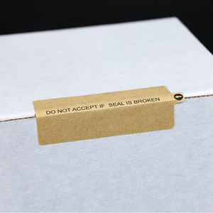 Tùy Chỉnh Bao Bì Không Thấm Nước Rõ Ràng An Ninh Con Dấu Dễ Dàng Để Vỏ Dán Máy Bay Hộp Trong Suốt Niêm Phong Sticker - Product Image 4