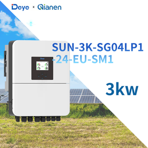 Onduleur <span class=keywords><strong>solaire</strong></span> hybride monophasé basse tension <span class=keywords><strong>3KW</strong></span> SUN-3K-SG04LP1-24-EU-SM1-1 pour batteries plomb-acide/lithium-ion, rendement 97,6% - Product Image 1