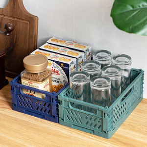 Panier pliable multifonctionnel <span class=keywords><strong>en</strong></span> plastique de petite taille sans BPA personnalisé <span class=keywords><strong>en</strong></span> usine caisse pliable pliable - Product Image 4