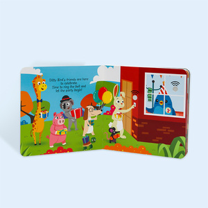 <span class=keywords><strong>Libro</strong></span> Sonoro per Bambini Personalizzato con Pulsante Nascosto e Storia del Ditty Bird - Product Image 4
