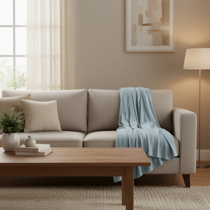 Manta Tejida Rectangular Casa Luna, Estilo Americano, para Uso Doméstico, Cuatro Estaciones, D0100H7F75X - Product Image 2