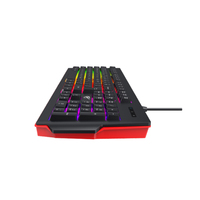 Havit KB866L 104 touches USB filaire rvb arc-en-ciel rétro-éclairé ordinateur de bureau Teclado PC de jeu Gamer Led clavier de jeu ergonomique