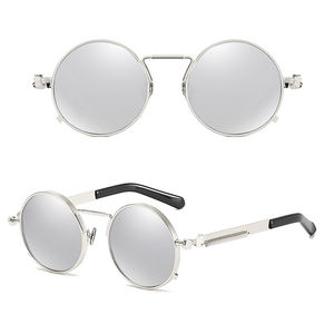 <span class=keywords><strong>Vintage</strong></span> Rotonda <span class=keywords><strong>Occhiali</strong></span> <span class=keywords><strong>Da</strong></span> <span class=keywords><strong>Sole</strong></span> Punk degli uomini della Molla del Metallo di Steampunk <span class=keywords><strong>Occhiali</strong></span> <span class=keywords><strong>Da</strong></span> <span class=keywords><strong>Sole</strong></span> A Specchio Per Gli Uomini Le Donne Retrò Personalità Eyewear - Product Image 3
