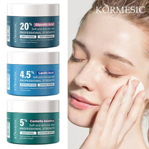 KORMESIC - Almohadillas de Algodón con Ácido Glicólico al 20% y Centella Asiática al 5% para el Cuidado de la Piel, Antiarrugas, Antiacné, 110g/50 Unidades - Product Image 4