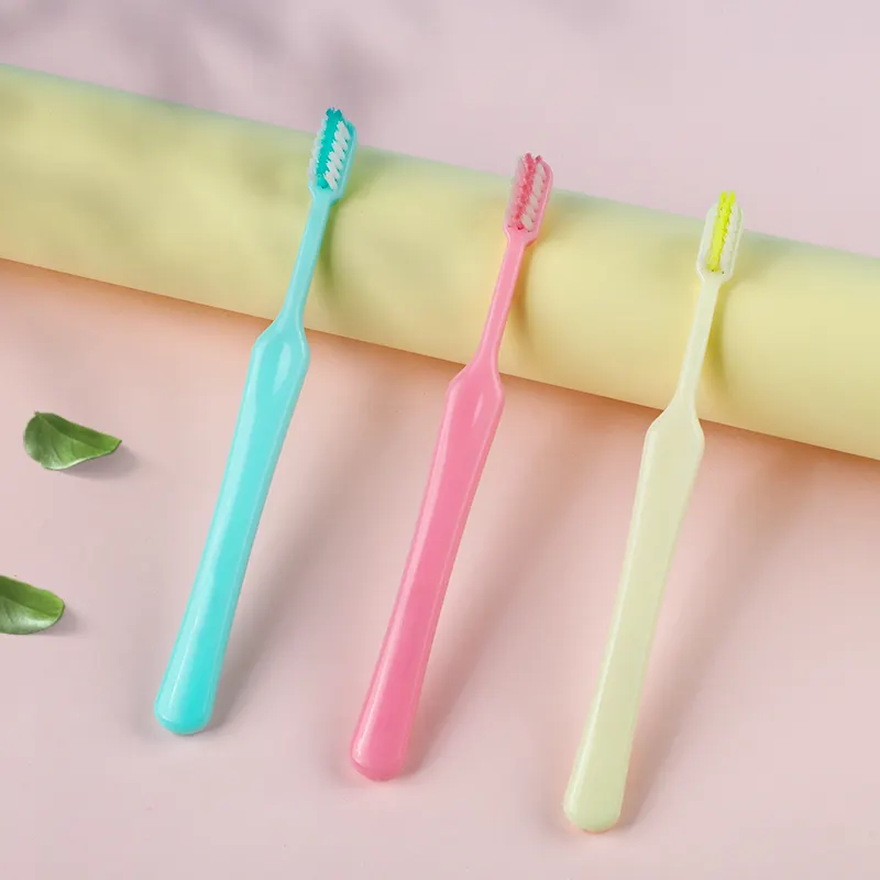 Идеальный простой дизайн детская зубная щетка маленькая головка зубная щетка из пла Япония Детская Мягкая OEM цвета