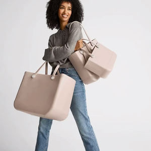 夏季设计师品牌奢华包包批发品牌女包优质定制logo女式EVA沙滩包 - Product Image 1