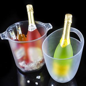 Cubo de hielo transparente de plástico, Cubo de cerveza con doble ASA, enfriador de vino, soporte para cerveza de champán para España, Matilda Bay, <span class=keywords><strong>Chateau</strong></span> Diana - Product Image 4