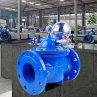 Contrôle de l'eau de corps de valve de fonte nodulaire de robinet à tournant sphérique de flotteur DN50-DN600 pour des médias de l'eau