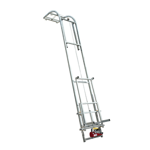 Échelle élévatrice à panneau électrique pliable <span class=keywords><strong>de</strong></span> 4m à 25m avec roues panneau solaire en <span class=keywords><strong>acier</strong></span> et élingue <span class=keywords><strong>de</strong></span> <span class=keywords><strong>levage</strong></span> 220v état neuf - Product Image 3