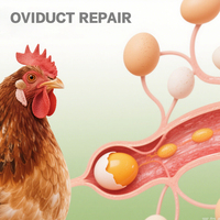 Complément alimentaire probiotique à base de plantes pour poules pondeuses avec vitamines et enzymes - Stimule la production d'œufs, prolonge la période de ponte, améliore la qualité des coquilles d'œufs