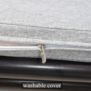 وسادة مقعد فوم ممتازة مع مرونة عالية وتصميم مانع للإنزلاق وغطاء قابل للغسل لراحة فائقة - Product Image 3