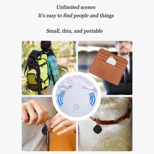 Schlussverkauf tragbarer Mini-GPS-Tracker wasserdichter intelligenter Tracker für Koffer Tasche Brieftasche GPS-Tracker Tag intelligenter Tag Artikelfinder