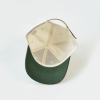 Gorra de Béisbol Deportiva de 6 Paneles con Logotipo Bordado Personalizado al por Mayor, Gorra de Moda para Hombre, Gorra de Algodón con Visera Verde